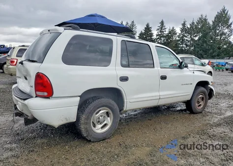 2000 Dodge Durango из США, поврежденный, VIN 1B4HS28N1YF130142